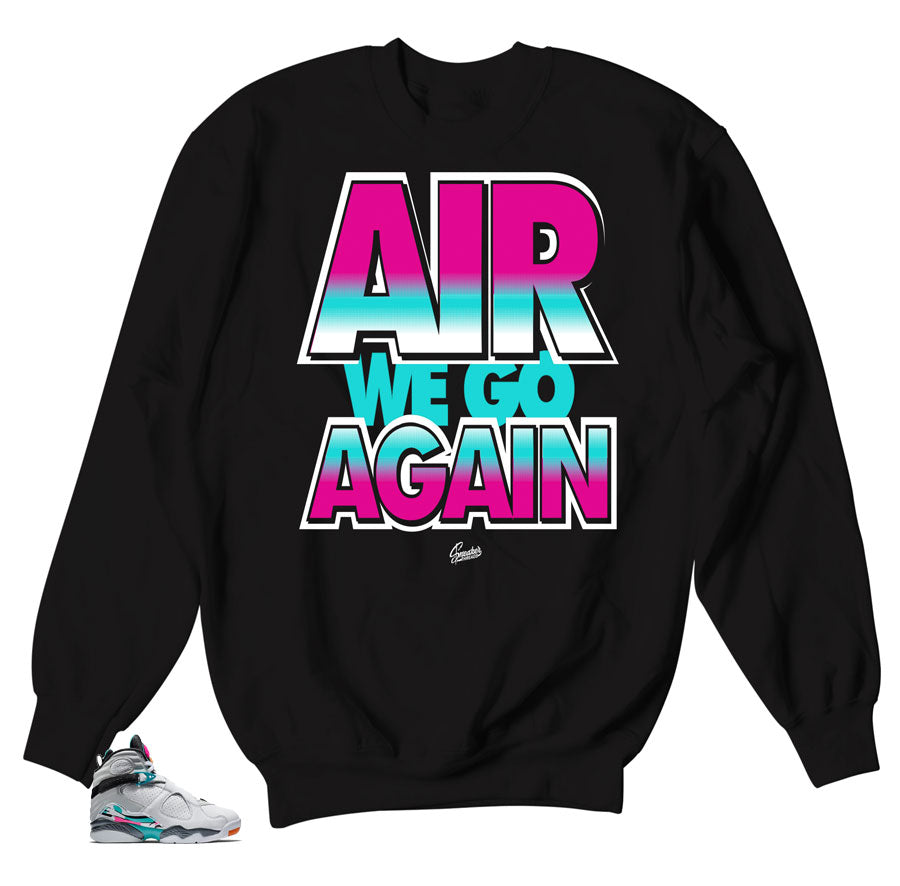 Air Jordan Sweaters | Jordan 8 South Beach match