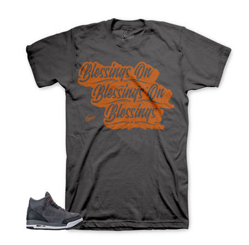 Jordan 3 anthracite shirts match retro 3's | Sneaker tees match.