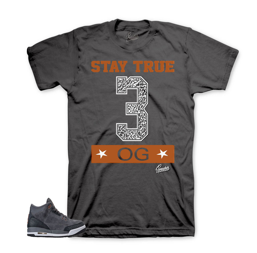 Jordan 3 anthracite tees match | Official sneaker matching tees.