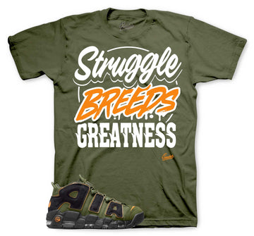 Uptempo 96 Cargo Khaki Shirt - Struggle Breeds - Green