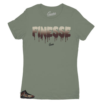 Womens JOrdan 10 Camo woodland sneakers matching womens tee collection designed to match perfectly 
