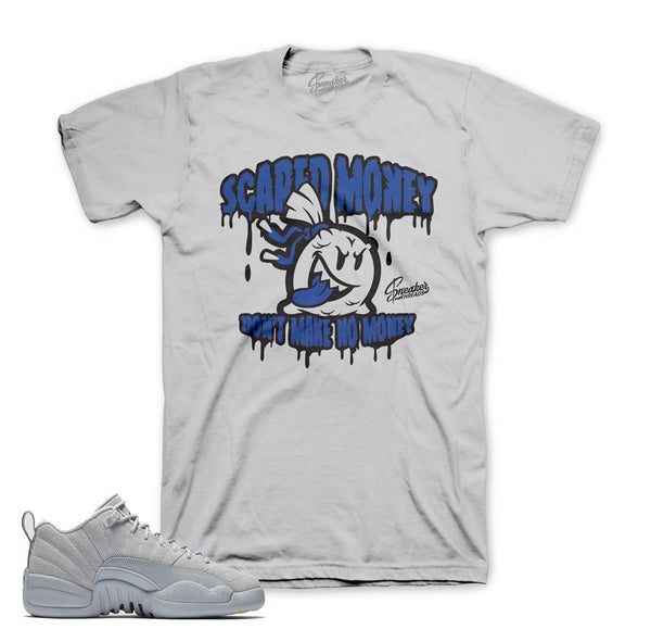 Jordan 12 low Wolf Grey tees match | Sneaker Match clothing