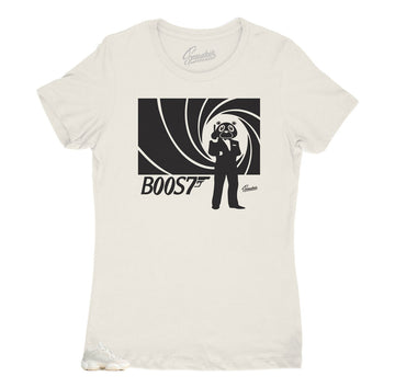 Coolest shirt collection for women to wear with Yeezy Bone White