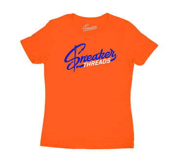 Womens tees designed to match with the Jordan 3 knicks womens sneaker collection