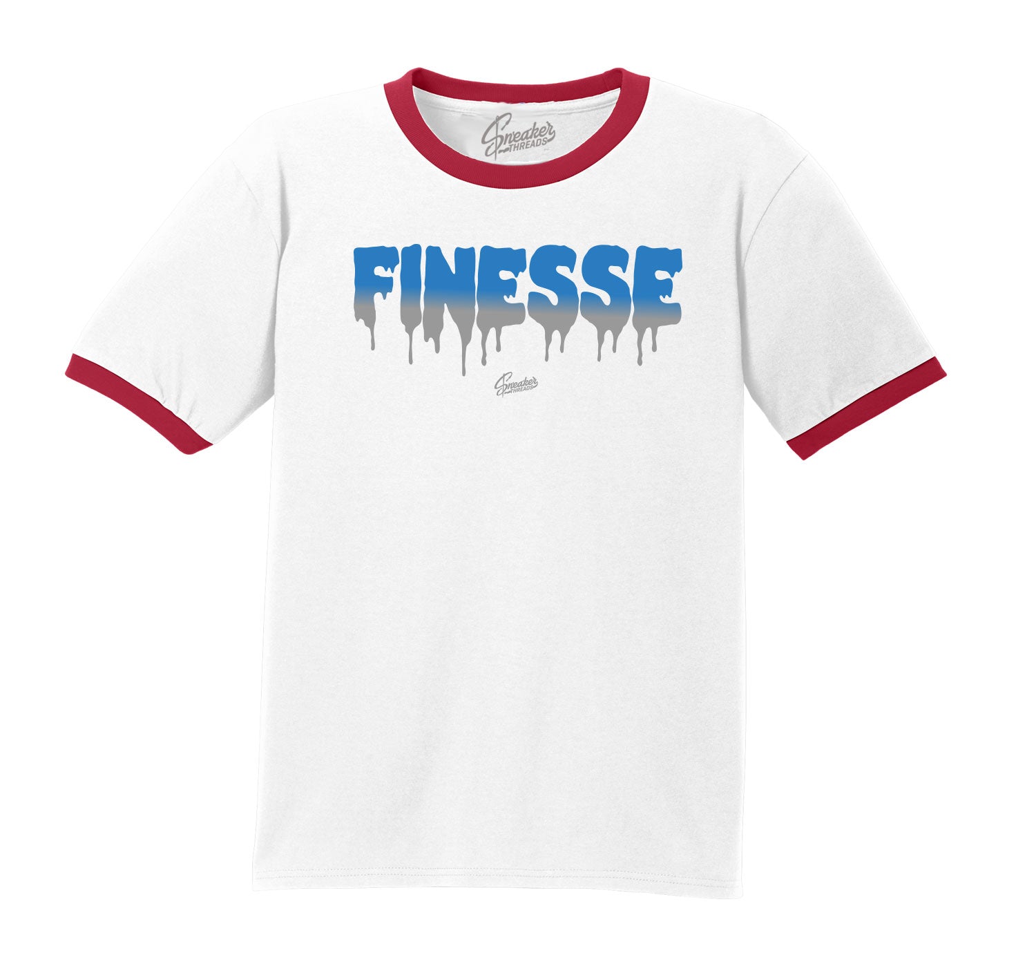 Retro 4 What The Four Ringer Shirt - Finesse - White