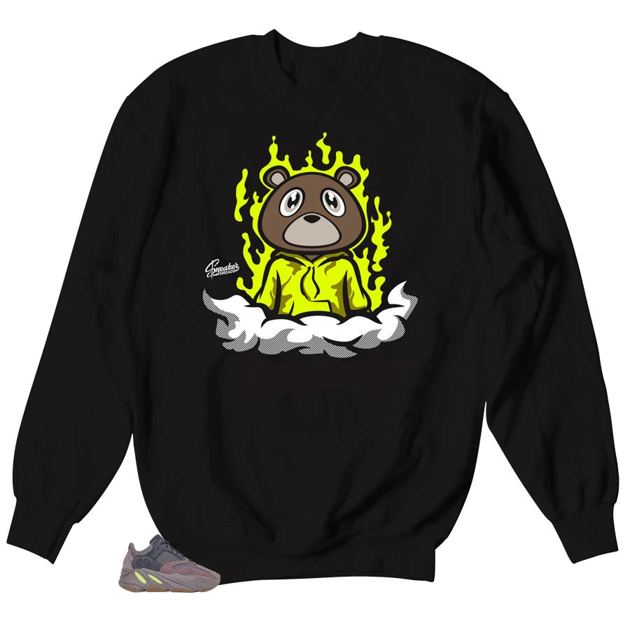 Boost Bear sweater to match Yeezy 700 Mauve