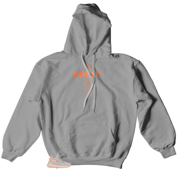Hoody created to match the yeezy true form boost 350 sneaker collection 