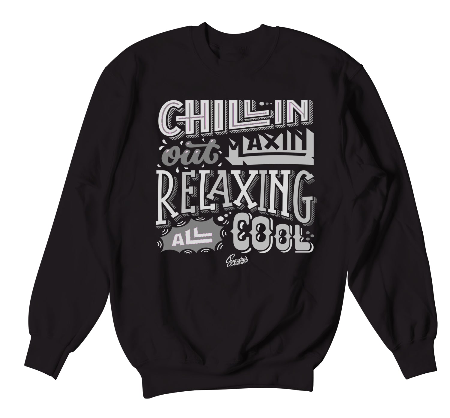 Air Max 90 Metallic Chrome Sweater - Chillin Relaxin - Black