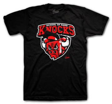 Retro 11 Bred Shirt - Hard Knocks - Black