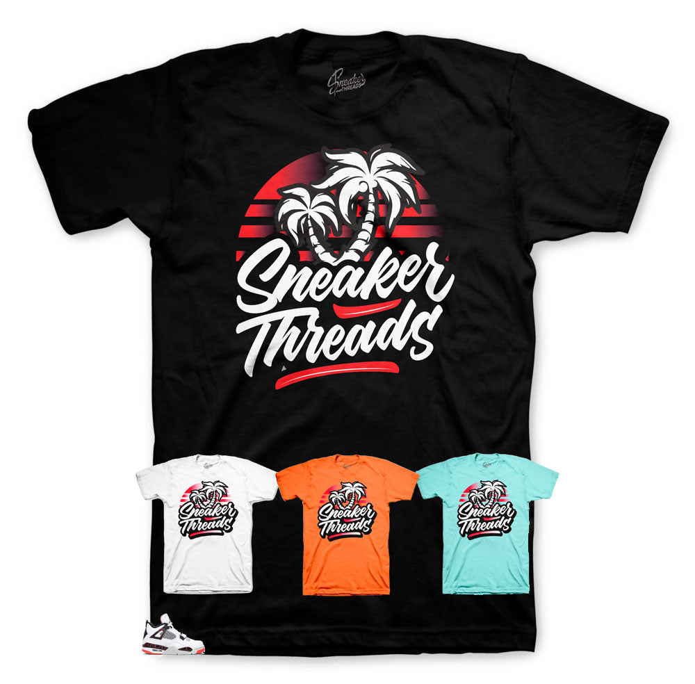Sneaker threads online collection to match Crimson 4's