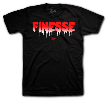 Retro 11 Bred Shirt - Finesse - Black