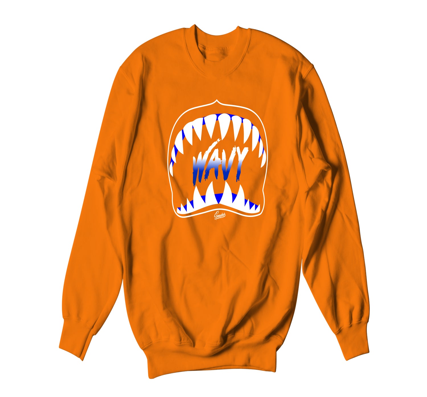 Retro 3 Knicks Sweater - Wavy - Orange