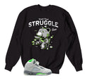 Jordan 5 green bean sneaker sweaters