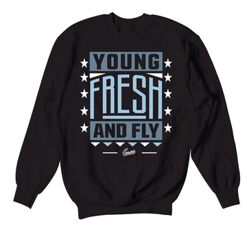 350 Blue Tint Sweater - Young Fresh - Black