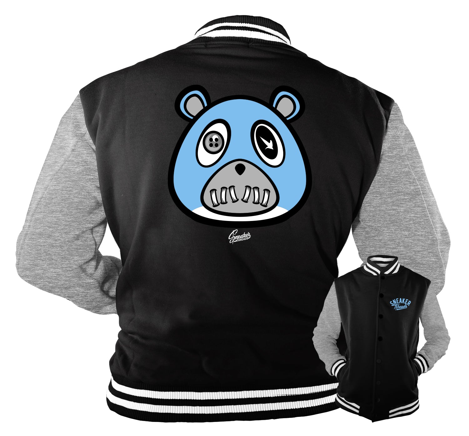University Bear Jordan 9 matching jackets
