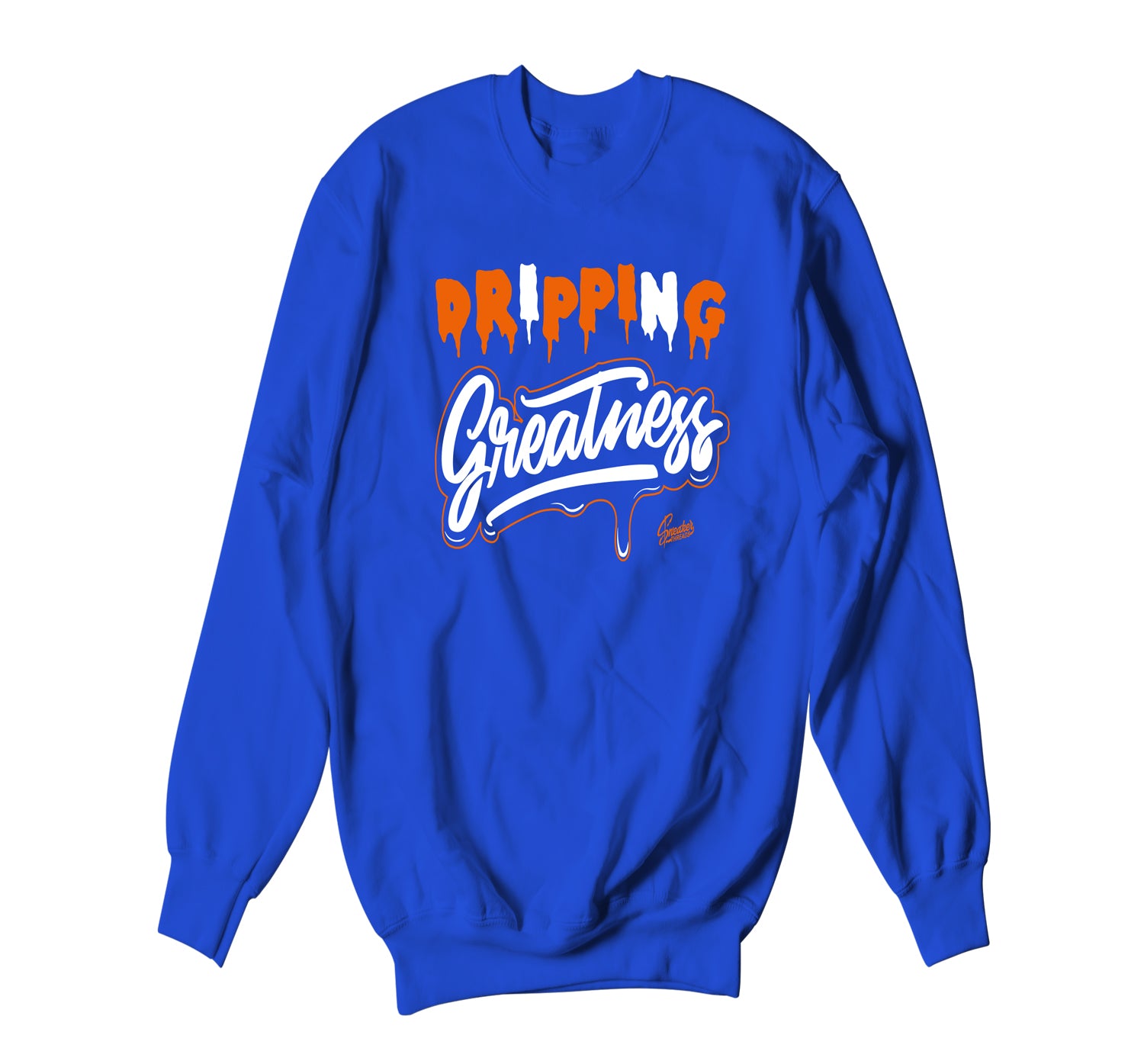 Retro 3 Knicks Sweater - Dripping Greatness - Blue