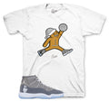 Air Jordan 11 Cool Grey T-Shirts Match And Matching Outfits Tees