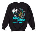 Jordan 5 Island Green Killer Sweaters to wear with sneakers