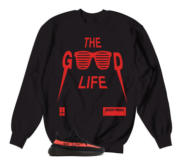 Core Red Sweater - Good Life - Black