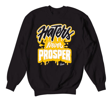 Jordan 12 Reverse Taxi Haters Never Prosper Sweater Collection