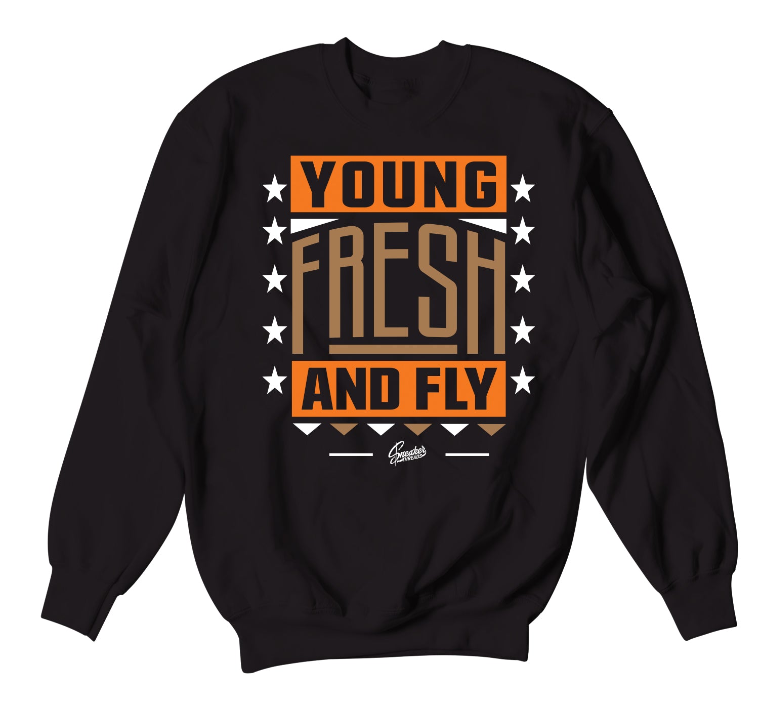 Retro 14 Winterized Sweater - Fresh & Fly - Black